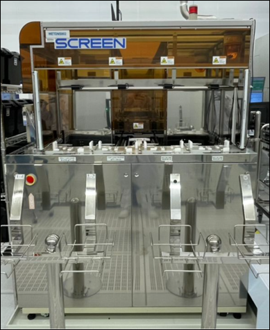 Automated WET Benches – DNS Wet Station